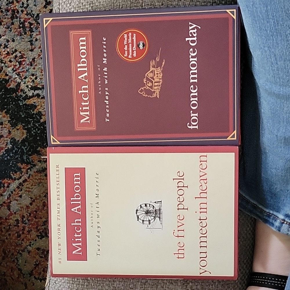 Mitch Albom books, hardcover